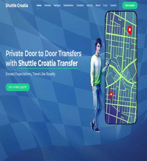 Door to Door Shuttle Croatia Transfer